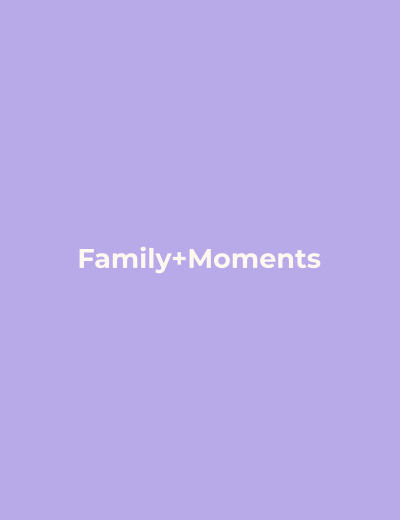 Family Moments coloring book cover