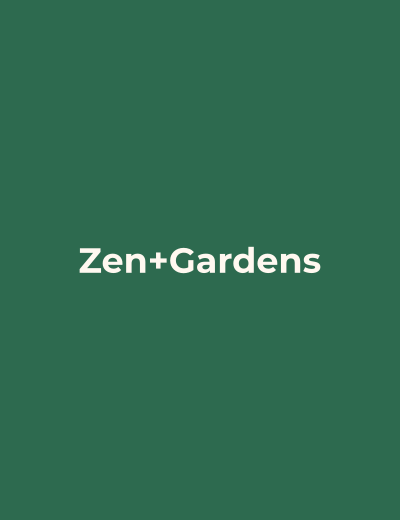 Zen Gardens coloring book cover